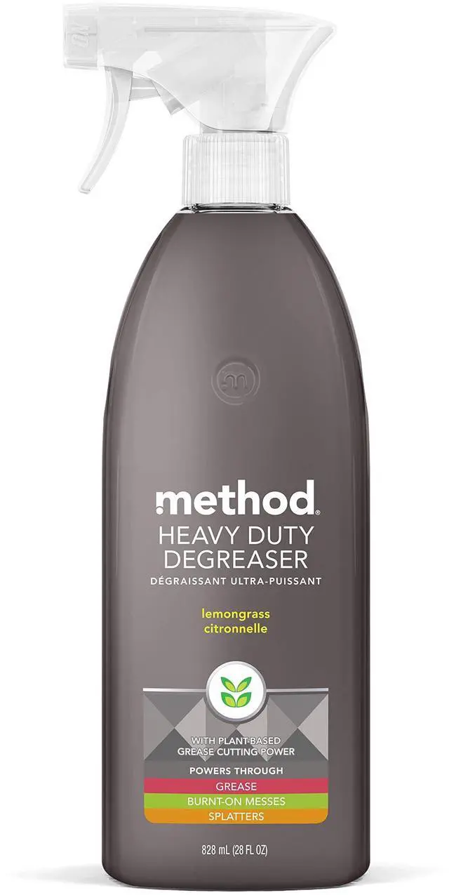 Main image of Heavy Duty Degreaser, Lemongrass Scent, Oven Cleaner & Stove Top Cleaner, 28 Oz Spray Bottle (Pack of 1),(Packaging may vary)