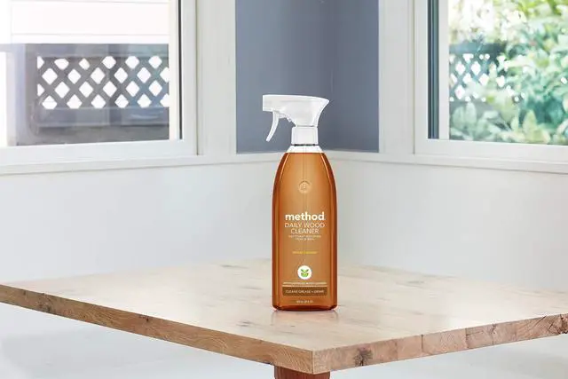 Alt view image 5 of 7 - Daily Wood Cleaner, Almond, Cleans Shelves, Tables and Other Wooden Surfaces While Removing Dust & Grime, 28 oz Spray Bottles, (Pack of 1)