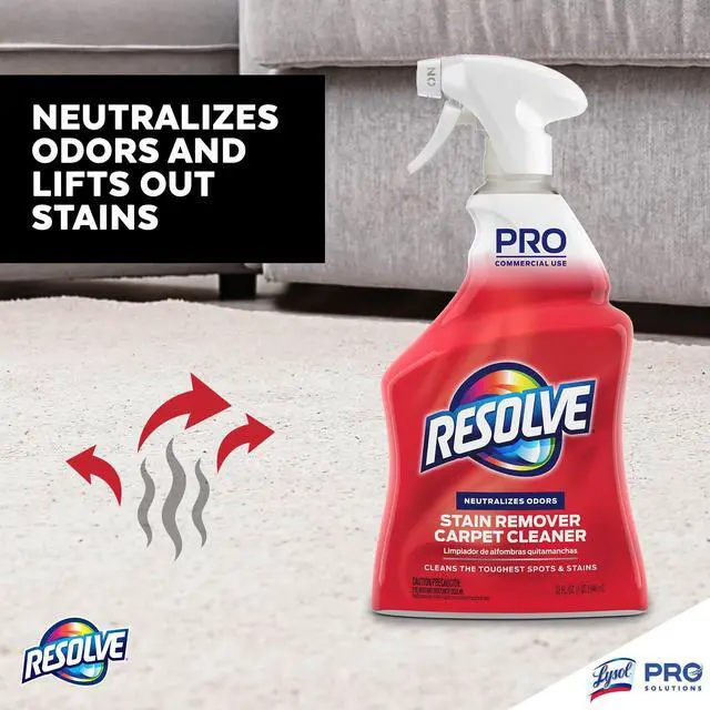 Alt view image 3 of 5 - Professional Strength Spot and Stain Carpet Cleaner, Carpet Cleaner, Carpet Cleaner Solution, 32 Fl Oz