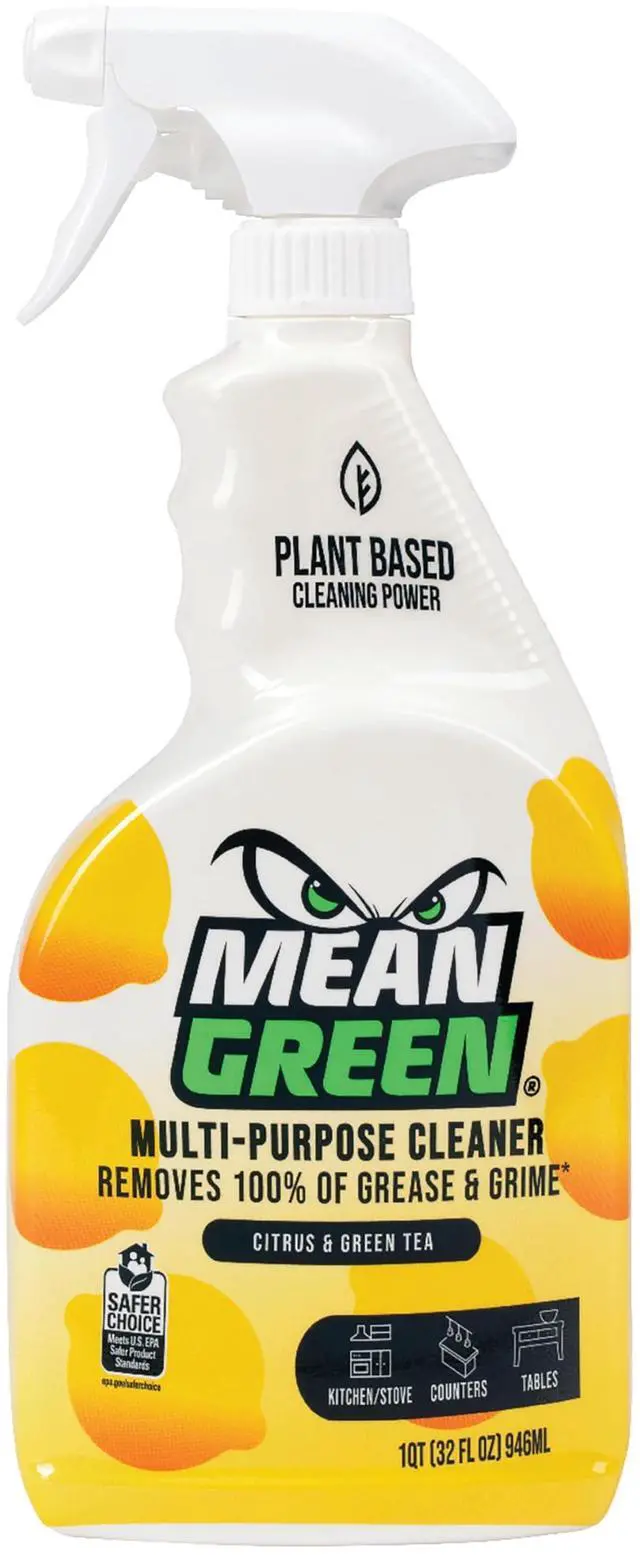 Main image of Multi-Purpose Cleaner Spray, Citrus & Green Tea, 32 oz Removes 100% of Grease & Grime, Kitchen, Bathroom & Household Surfaces