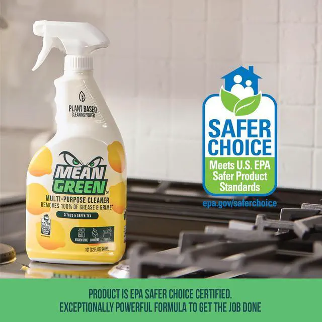 Alt view image 7 of 7 - Multi-Purpose Cleaner Spray, Citrus & Green Tea, 32 oz Removes 100% of Grease & Grime, Kitchen, Bathroom & Household Surfaces