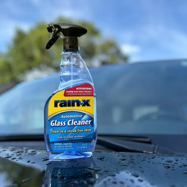 Alt view image 7 of 7 - RainX 630018 Glass Cleaner, Concentrated Streak-Free Formula for Car Windows, Windshield & Mirrors, Removes Bug Residue, Road Grime & Smoke Film - 23 Fl Oz