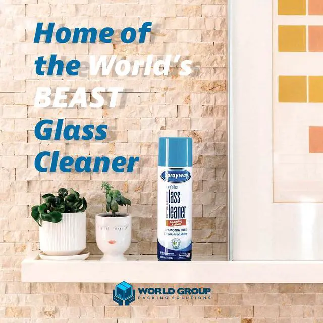 Alt view image 5 of 7 - Glass Cleaner Foam, Foaming Action & Spray, 19oz - 2 Pack - Clean Fresh Scent - Bundled With 2 Microfiber Rags