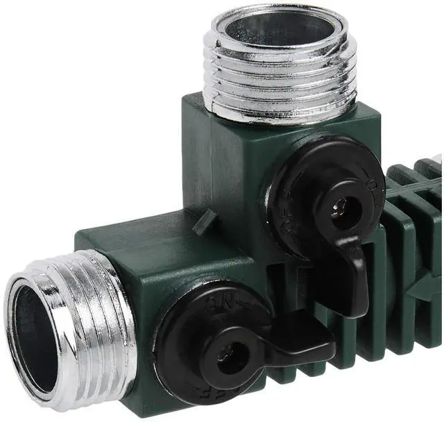 Alt view image 3 of 4 - 62019 5-Way Zinc Hose Faucet Valve Manifold