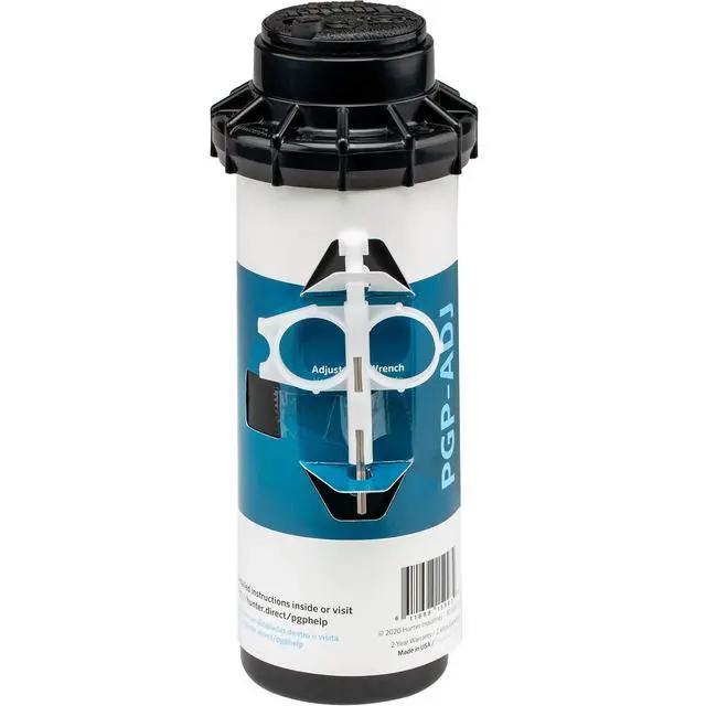 Alt view image 5 of 7 - PGP-ADJ 3/4" Rotor Sprinkler Head, Adjustable 40°-360° Arc, 4" Pop-Up Gear Drive Lawn Irrigation Head, 22-52 ft Spray Distance, Preinstalled 3.0 GPM Nozzle