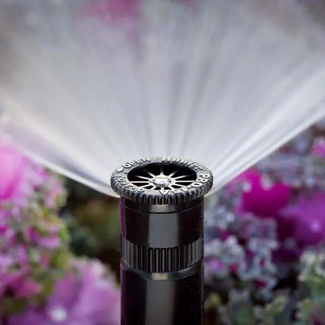 Alt view image 3 of 4 - Pro 4" Pop Up Sprinkler Head, Adjustable 0°360° Spray Pattern, 8'15' Coverage, In-Ground Lawn Irrigation System, Sprinkler Head for Yard and Garden