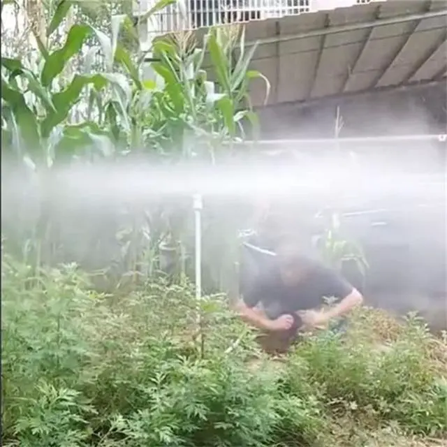 Alt view image 4 of 6 - 3/4 Arm Automatic Rotary Sprayer, Automatic Rotary Whirling Sprinklers for Plants 360 Degree Rotation Irrigation System Sprinkler Head Spray Diameter of 7-11 Meters for Garden Yard Lawns (2PCS)