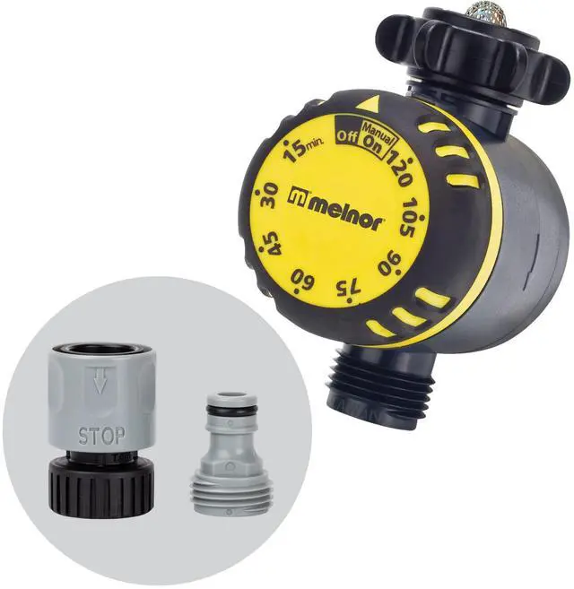 Main image of 65136AMZ Mechanical Timer, Black, Yellow