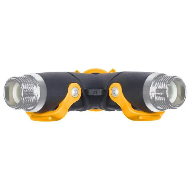Alt view image 4 of 7 - 65170AMZ 2 Way Lever Flow Through Valve Connector Bundle, Yellow, Black