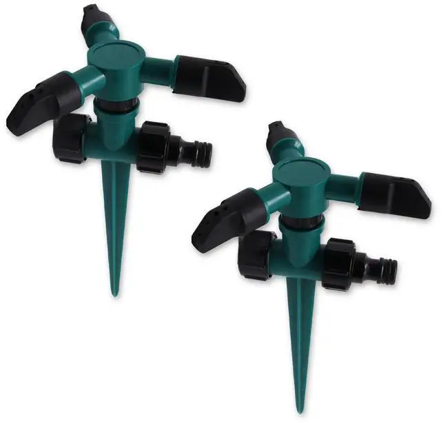 Main image of 2PCS 360° Rotating Lawn Sprinkler Automatic, Sprinklers for Yard, Adjustable Garden Water Sprinkler for Lawn, Garden and Yard Irrigation, Gardening Watering System