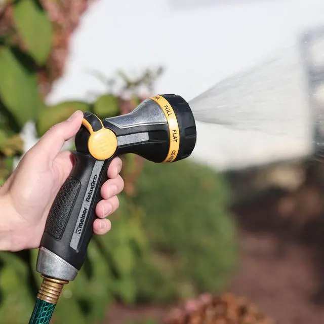 Alt view image 7 of 7 - 65188AMZ RelaxGrip Metal Nozzle, Multi-Pattern, Arthritis Foundation Ease of Use Certified, Quick Connect Bundle, Black, Yellow