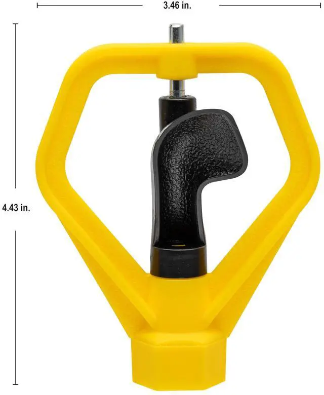 Alt view image 2 of 7 - 54190N 1/2" FPT Spinning Sprinkler Head Sprinkler