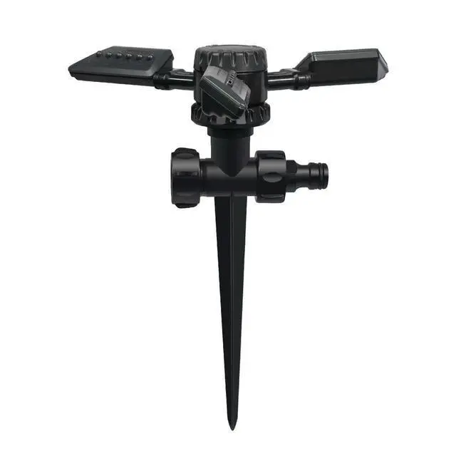Alt view image 2 of 6 - Sprinkler for Yard, Automatic Water Sprayer Irrigation for Garden, 360 Degree Rotating Lawn Sprinkler Coverage, Adjustable Angle Water Sprinklers for Yard Lawn Greenhouse Vegatable Watering