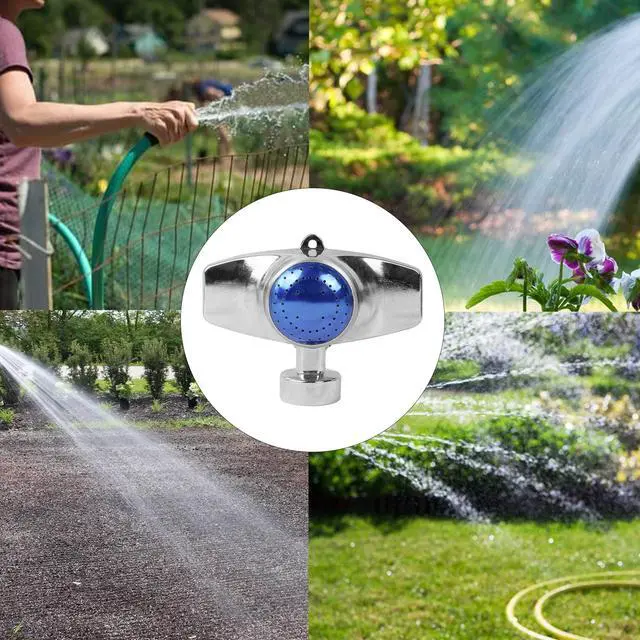Alt view image 5 of 7 - 360 Degree Metal Spot Sprinkler, Lawn Sprinklers for Yard, Circle Pattern Sprinkler with Gentle Water Flow for Small Area Yard Lawn Garden Watering, Coverage Up to 30FT