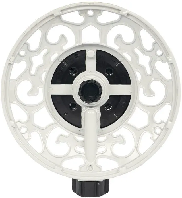 Alt view image 3 of 7 - Adjustable Turret Metal Sprinkler, 8 Mode Fixed Lawn Sprinkler for Yard with Hose Quick Connect Product Adapter for Garden Watering Irrigation