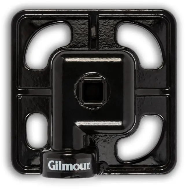 Alt view image 3 of 6 - Stationary Spot Sprinkler, 900 Sq Ft Cast Iron Metal Garden Sprinkler for Small Areas, Square Sprinkler for Gardens and Flowerbeds