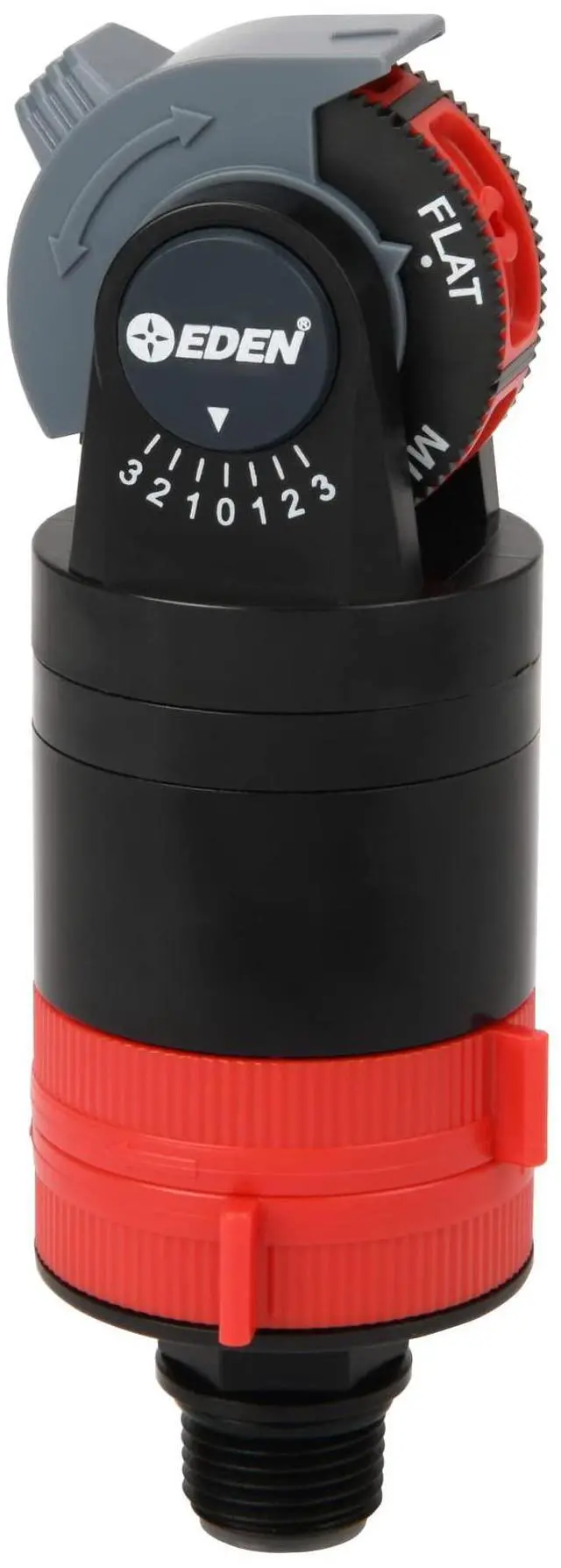 Main image of 16030 5 Pattern Turbo Gear Drive Rotary Sprinkler Head Plus One-Direction Misting System for Lawn and Garden, 360 Degree Coverage