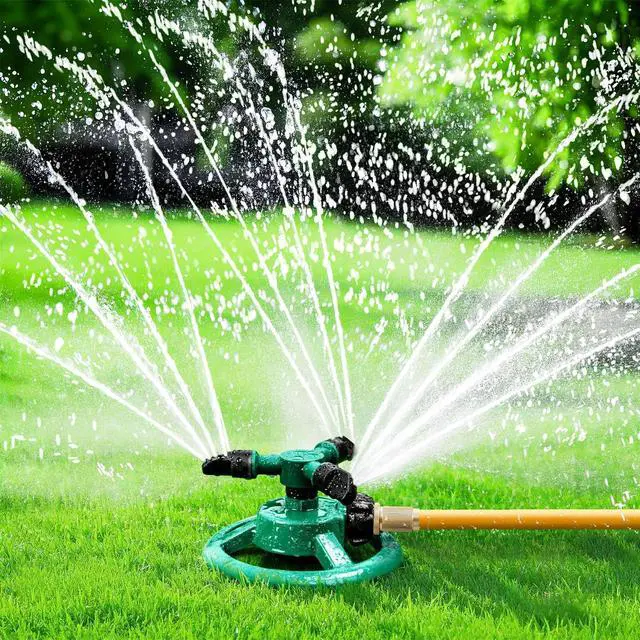 Main image of Sprinklers for Yard, Water Sprinkler for Lawn, 360 Degree Rotating Lawn Sprinkler for Yard Large Area, Sprinklers for Kids, Pets Playing