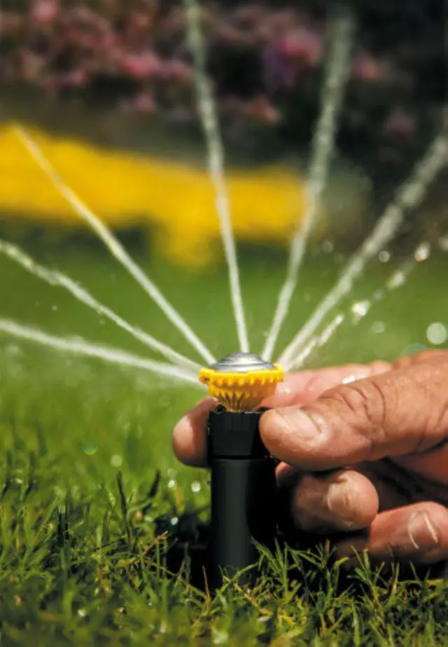 Alt view image 6 of 6 - 12SAPROPR Pressure Regulating (PRS) High-Efficiency Pro Rotary Sprinkler, Hand Adjustable 45° - 270° Pattern, 13' - 18' Spray Distance, 4" Pop-up Height