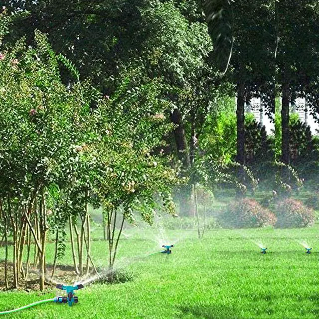 Alt view image 7 of 7 - Yard Sprinklers, Lawn Sprinkler for Yard Rotating 360 Degree Covering Large Area, Garden Water Sprinkler to Automatically Sprinkler for Yard - SP12