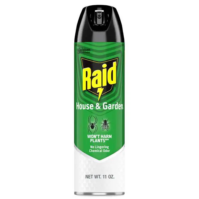 Main image of House and Garden Insect Killer Spray, for Indoor and Outdoor Use, Won't Harm Plants, Insect Spray, Orange Breeze Scent, 11 oz