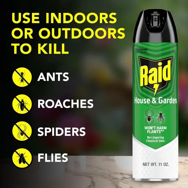 Alt view image 2 of 7 - House and Garden Insect Killer Spray, for Indoor and Outdoor Use, Won't Harm Plants, Insect Spray, Orange Breeze Scent, 11 oz
