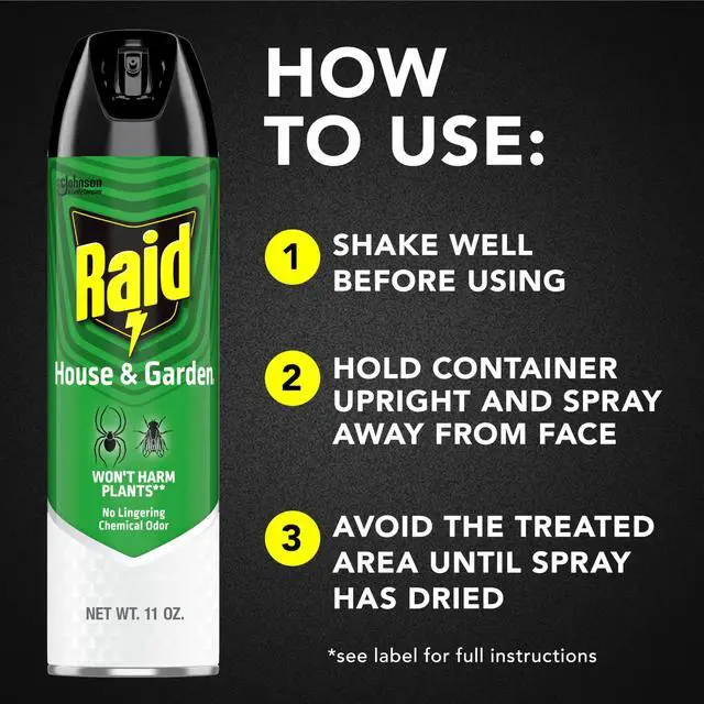 Alt view image 6 of 7 - House and Garden Insect Killer Spray, for Indoor and Outdoor Use, Won't Harm Plants, Insect Spray, Orange Breeze Scent, 11 oz
