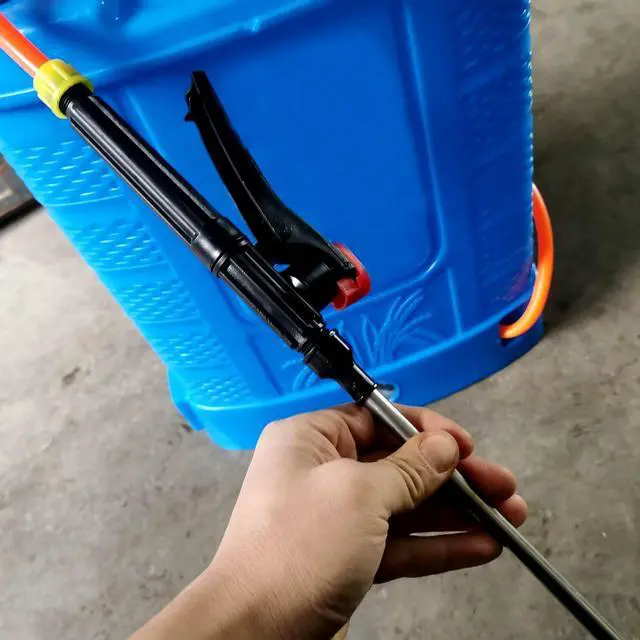 Alt view image 2 of 7 - 1 Pcs Pump Action Pressure Sprayer, Backpack Sprayer Parts Trigger Sprayer Handle Garden Trigger Gun Sprayer Handle Pump Sprayer Wand Replacement