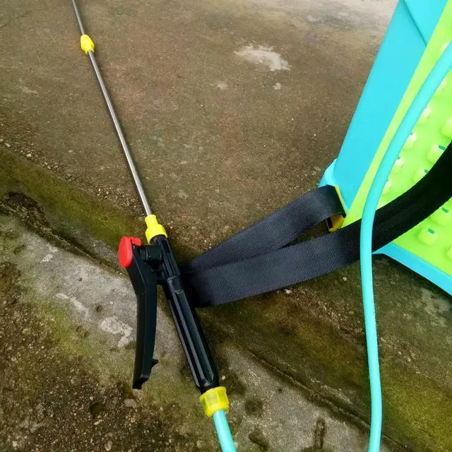 Alt view image 5 of 7 - 1 Pcs Pump Action Pressure Sprayer, Backpack Sprayer Parts Trigger Sprayer Handle Garden Trigger Gun Sprayer Handle Pump Sprayer Wand Replacement