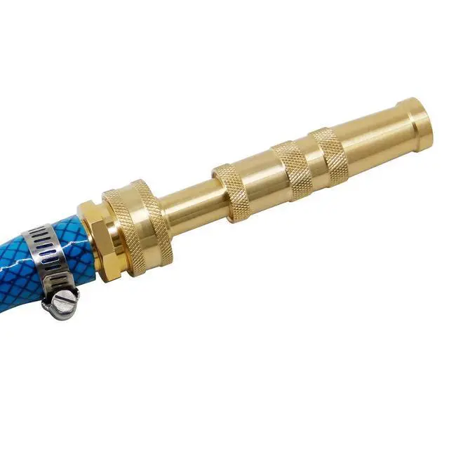 Alt view image 7 of 7 - Heavy-Duty Brass Adjustable Twist Hose Nozzle, 2 Pack, TWIS3432