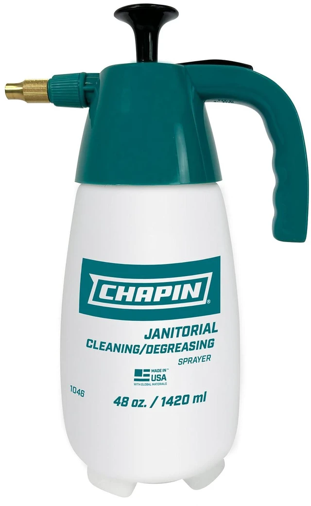 Main image of 1046 48-Ounce Industrial Cleaner/Degreaser Handheld Pump Sprayer, 48-Ounce, Translucent White, 1 Pack
