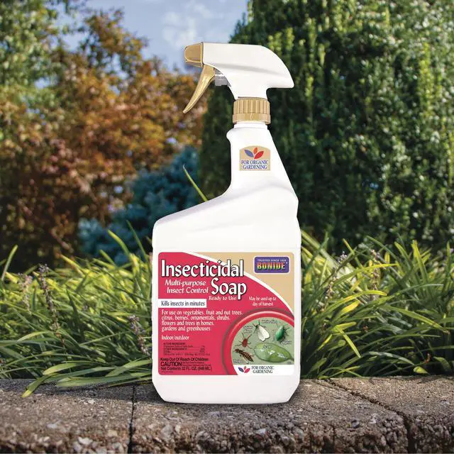 Alt view image 7 of 7 - Insecticidal Soap, 32 oz Ready-to-Use Spray Multi-Purpose Insect Control for Organic Gardening Indoor and Outdoor