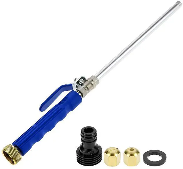 Main image of High Pressure Power Washer Wand, Water Hose Nozzle with 2 Spray Tips, Adjustable Watering Sprayer Cleaning Tool