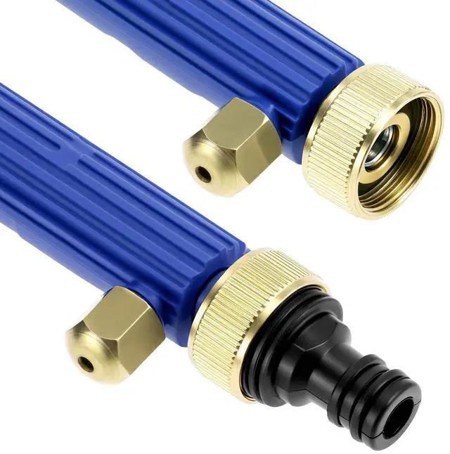 Alt view image 5 of 6 - High Pressure Power Washer Wand, Water Hose Nozzle with 2 Spray Tips, Adjustable Watering Sprayer Cleaning Tool