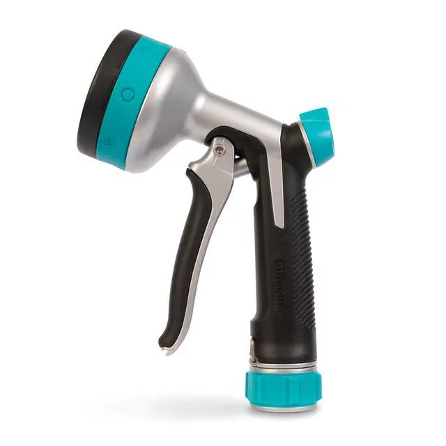 Alt view image 6 of 6 - Heavy Duty Front Control Garden Hose Nozzle with 8 Pre-set Spray Patterns, Water Hose Nozzle for Watering Garden or Lawn