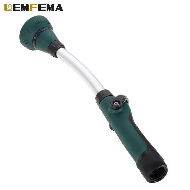 Alt view image 7 of 7 - Watering Wand, 15 Inches Sprayer Wand Garden Hose Nozzle with 8 Adjustable Watering Patterns and Thumb Control Shut Off Valve for Showering Dog, Clean the ground, Car Wash, Lawn and Garden (Green)