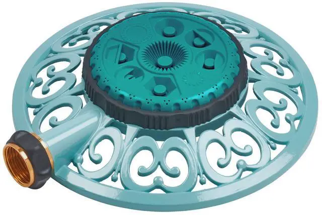 Alt view image 4 of 7 - 65101-AMZ Sprout Metal 8-Pattern Sprinkler and QuickConnect Product Adapter Amazon Bundle, Gooseberry Green