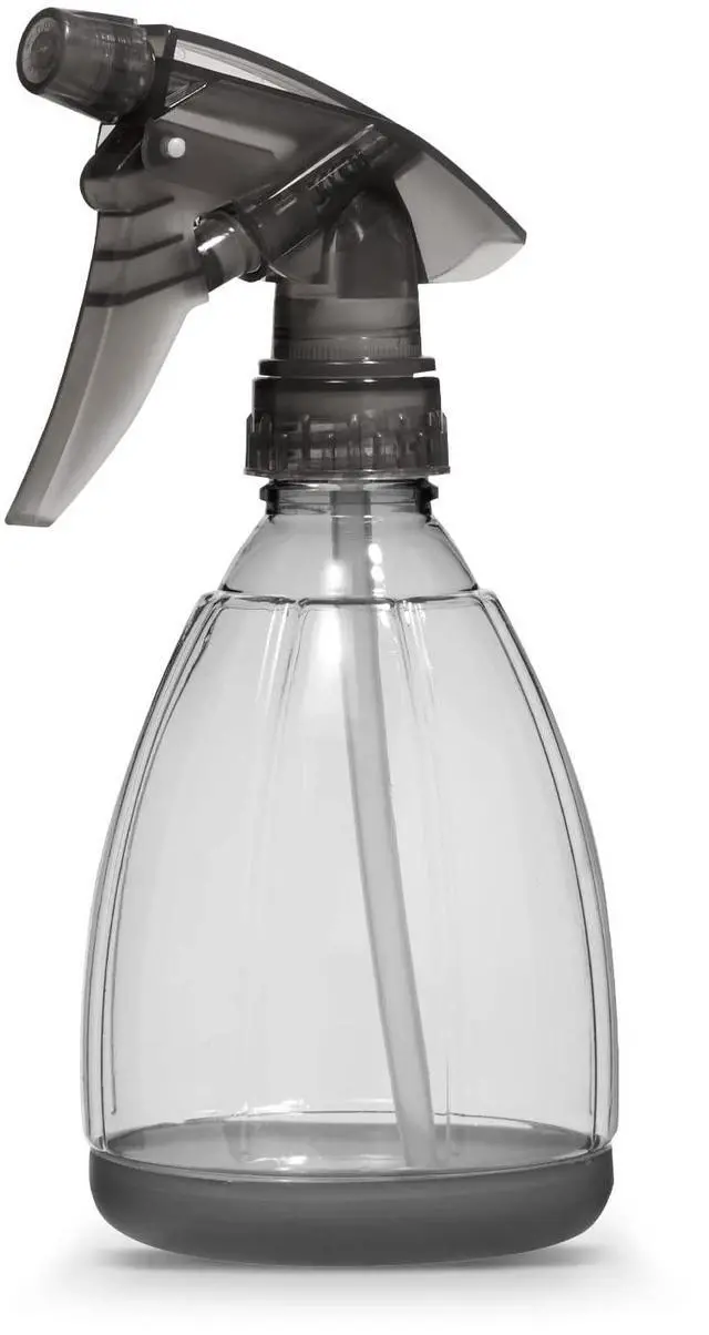 Main image of Plastic Spray Bottle, 12 oz, Smoke Grey