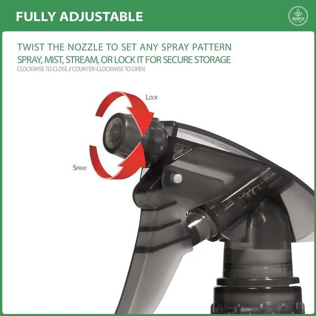 Alt view image 2 of 4 - Plastic Spray Bottle, 12 oz, Smoke Grey