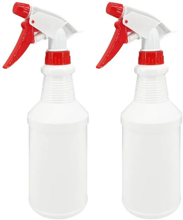 Main image of 2 Pack 16 Oz Spray Bottles,Adjustable Empty Spray Bottle for Cleaning Solutions,Refillable Spray Bottle,Spray Bottle Bulk for Garden,Plants,Water,Kitchen and Commercial