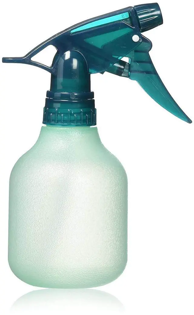 Main image of Empty Spray Bottle Refillable Container, Fine Mist Sprayer Trigger Squirt Bottle for Taming Hair, Hair styling, Watering Plants, Showering Pets (1 Pack, Green)