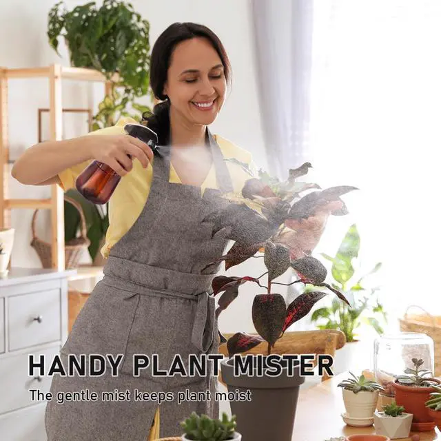 Alt view image 6 of 7 - Spray Bottle for Plants 2 Pack, 16oz - Ultra Fine Mist, Plant Mister Empty Spray Bottles Indoor, Leak Proof Misting Water Sprayer Bottle for Gardening, Plant Care, Hair Care, Cleaning Solutions