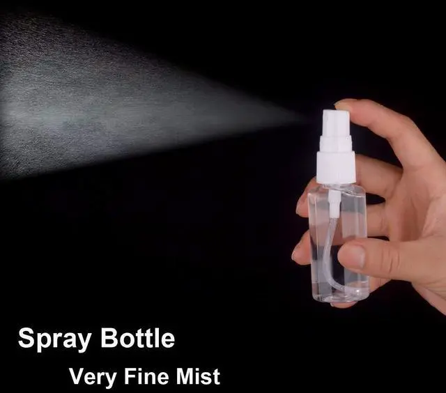 Alt view image 4 of 7 - Spray Bottle, 1oz/30ml Small Plastic Fine Mist Spray Bottles, Mini Empty Travel Bottles with Funnels and Labels 6 Pack