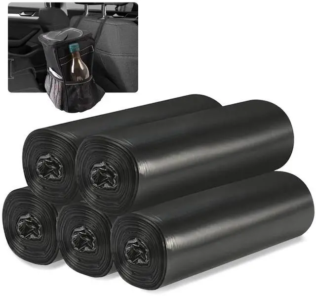 Main image of Car Trash Can Bags (5-Pack) total 75 bags- For Car