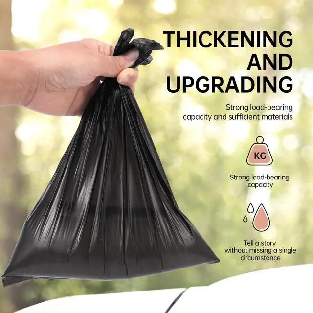 Alt view image 7 of 7 - Car Trash Can Bags (5-Pack) total 75 bags- For Car