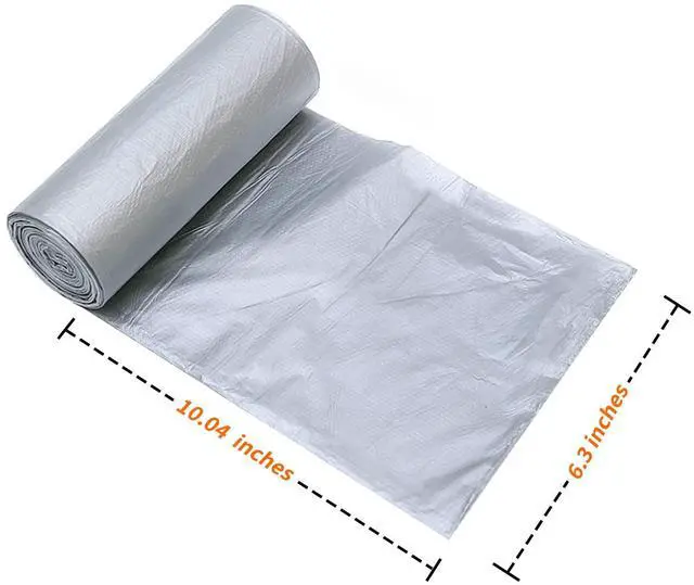 Alt view image 4 of 5 - Mini Plastic Car Trash Can Liner Refills (90-Pack), Trash Can is not Included