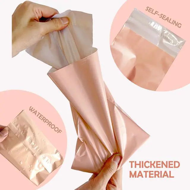 Alt view image 4 of 7 - Sanitary Napkin Disposal Bags, 100 Pcs Disposable Sanitary Bag with Self-sealing Seals for Women, Personal Feminine Hygiene Disposal Bags