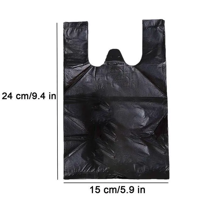 Alt view image 2 of 6 - Sanitary Napkin Disposal Bags, 200 PCS Personal Disposal Bags For Women Trash Bags With Handle For Feminine Hygiene Product - Black