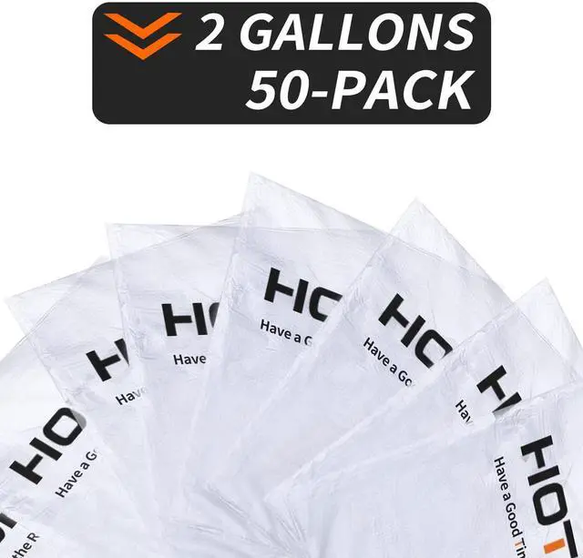 Alt view image 6 of 6 - Car Trash Bags, Liner Refills (50-Pack), (Trash Can is not Included)