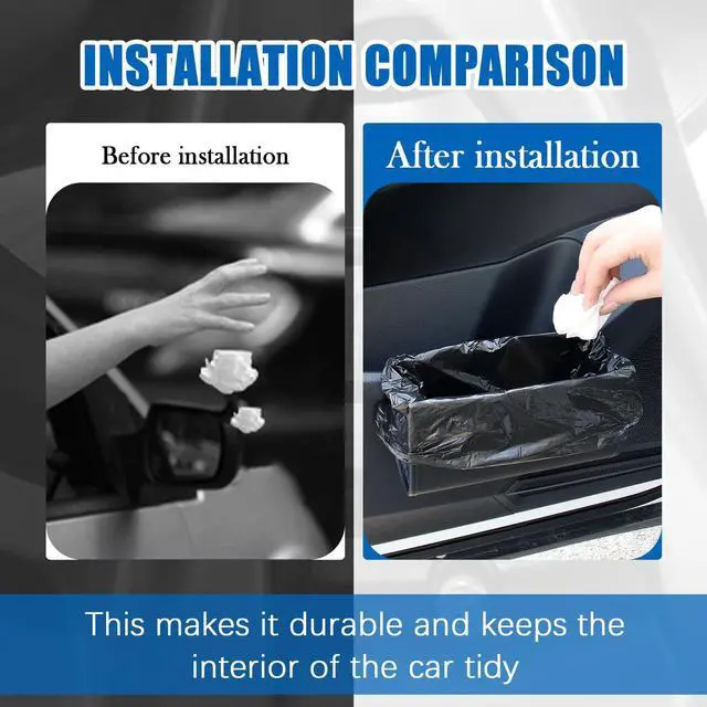 Alt view image 6 of 7 - 120PCS Mini Cars Trash Bag,Thickened & Tear-Resistant Cars Garbage Bag for Keeping Vehicle Tidy,Portable Car Trash Can Bags Automotive Accessories for Car,Desktop,Outdoor